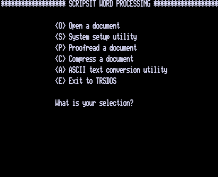 Screen shot